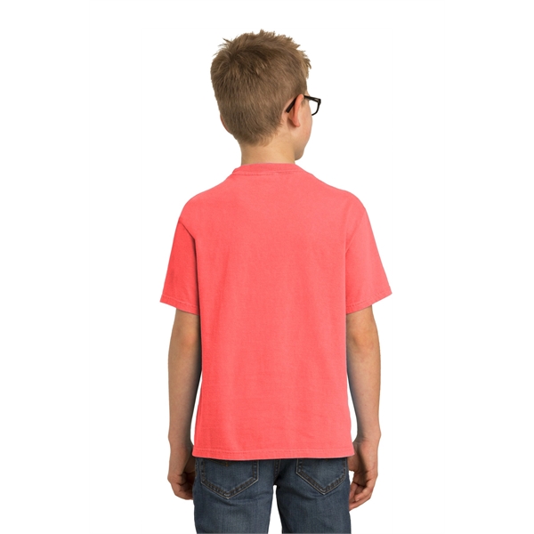 Port & Company Youth Beach Wash Garment-Dyed Tee. - Port & Company Youth Beach Wash Garment-Dyed Tee. - Image 37 of 109