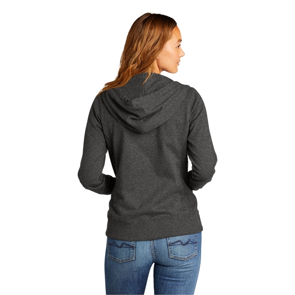 District Women's Re-Fleece Full-Zip Hoodie - District Women's Re-Fleece Full-Zip Hoodie - Image 8 of 27