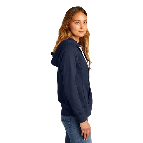 District Women's Re-Fleece Full-Zip Hoodie - District Women's Re-Fleece Full-Zip Hoodie - Image 17 of 27