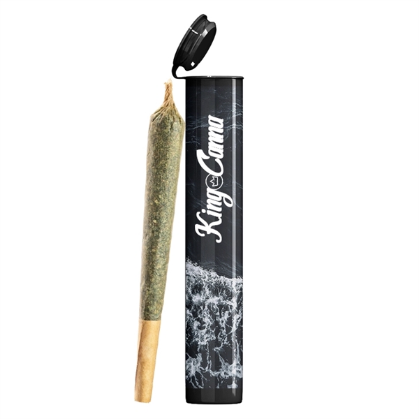 Custom Pre Roll Joint Tube with Sticker / Label - Custom Pre Roll Joint Tube with Sticker / Label - Image 4 of 5