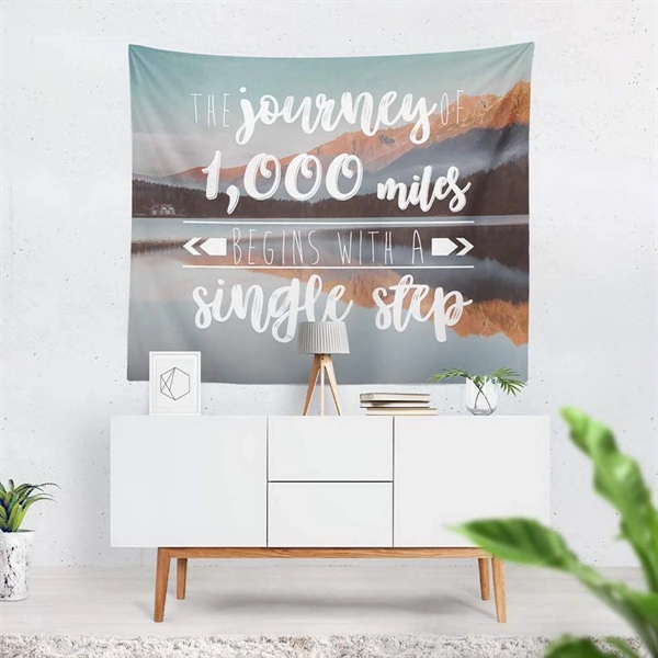 60'' x40''  Custom Print Full Color Wall Tapestry - 60'' x40''  Custom Print Full Color Wall Tapestry - Image 1 of 1