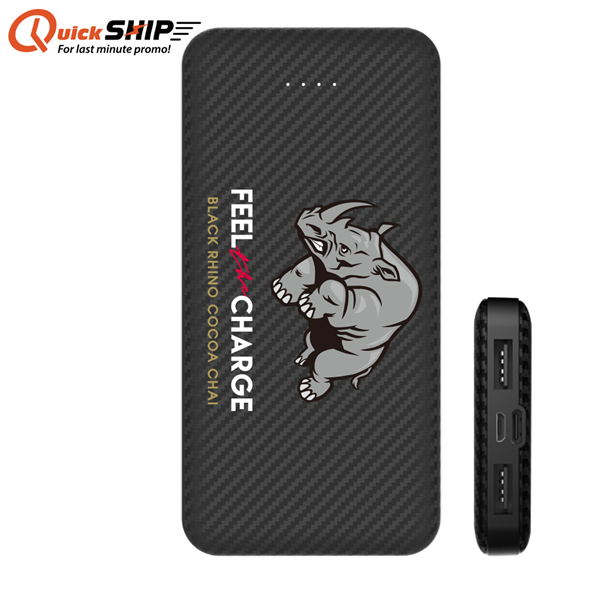 The Hegewisch Carbon Fiber 10000mAh Power Bank - The Hegewisch Carbon Fiber 10000mAh Power Bank - Image 0 of 5
