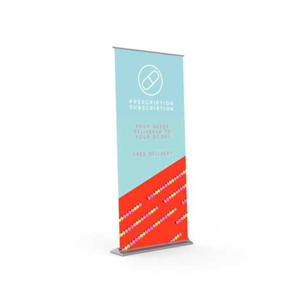 48"x80" Premier Retractable Banner Stand - Vinyl - 48"x80" Premier Retractable Banner Stand - Vinyl - Image 2 of 7