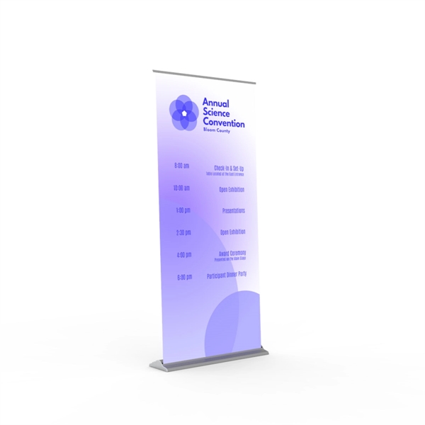 48"x80" Premier Retractable Banner Stand - Vinyl - 48"x80" Premier Retractable Banner Stand - Vinyl - Image 3 of 7