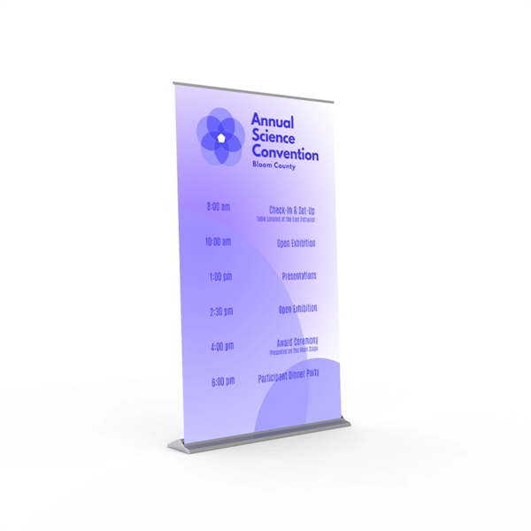 48"x80" Premier Retractable Banner Stand - Vinyl - 48"x80" Premier Retractable Banner Stand - Vinyl - Image 5 of 7