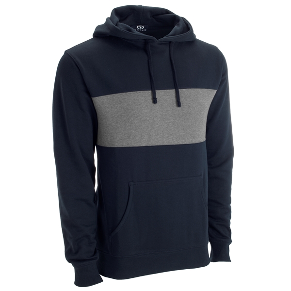 Premium Cotton Blocked Fleece Pullover Hoodie - Premium Cotton Blocked Fleece Pullover Hoodie - Image 17 of 29