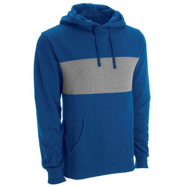 Premium Cotton Blocked Fleece Pullover Hoodie - Premium Cotton Blocked Fleece Pullover Hoodie - Image 23 of 29