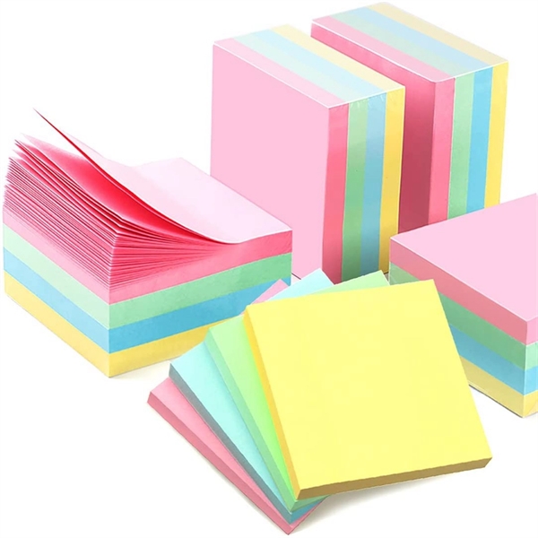 3" X 3" Bright Colors Sticky Notes