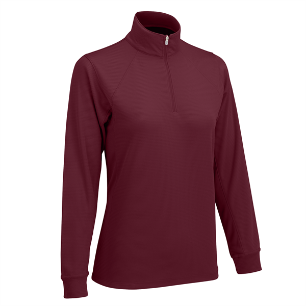 Women's Vansport Mesh 1/4-Zip Tech Pullover - Women's Vansport Mesh 1/4-Zip Tech Pullover - Image 13 of 39