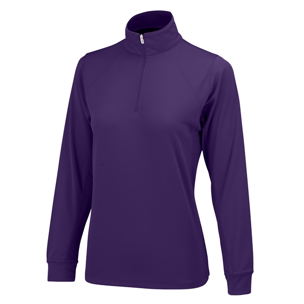 Women's Vansport Mesh 1/4-Zip Tech Pullover - Women's Vansport Mesh 1/4-Zip Tech Pullover - Image 24 of 39