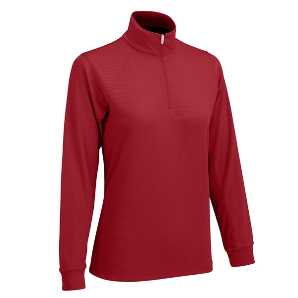 Women's Vansport Mesh 1/4-Zip Tech Pullover - Women's Vansport Mesh 1/4-Zip Tech Pullover - Image 33 of 39