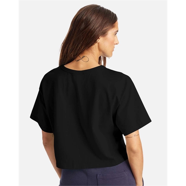 Champion Women's Heritage Jersey Crop T-Shirt - Champion Women's Heritage Jersey Crop T-Shirt - Image 2 of 8