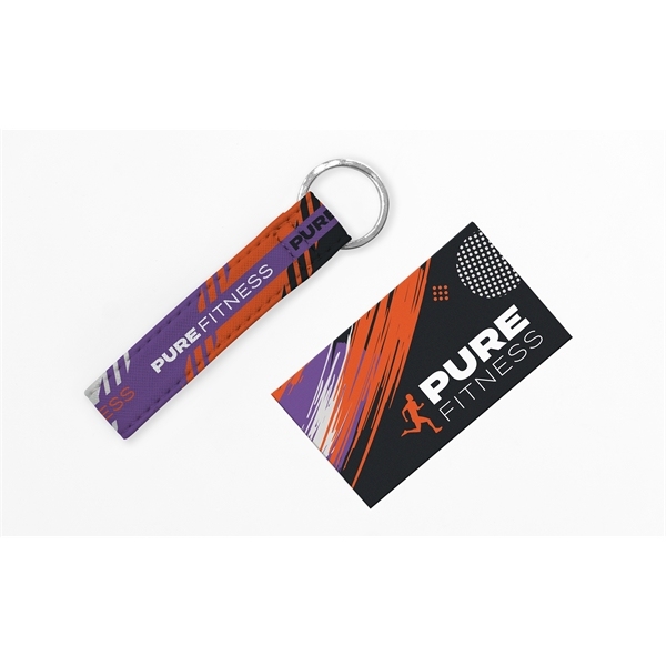 LVL Vegan Leather Key Ring - LVL Vegan Leather Key Ring - Image 9 of 9