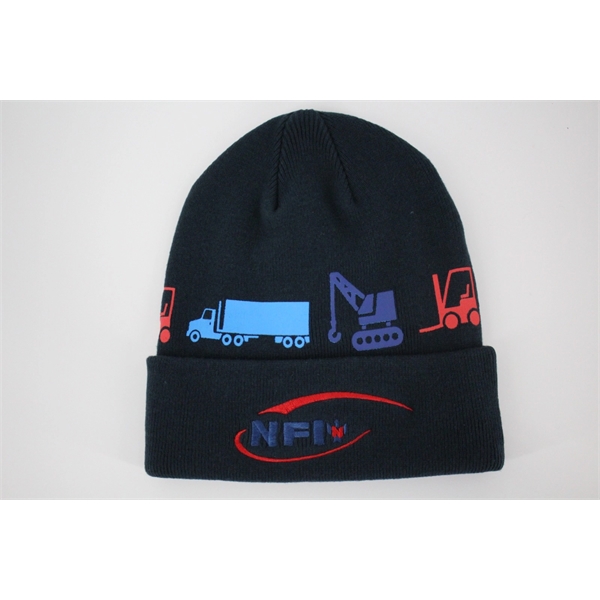 Custom Cotton Beanies - Custom Cotton Beanies - Image 2 of 4