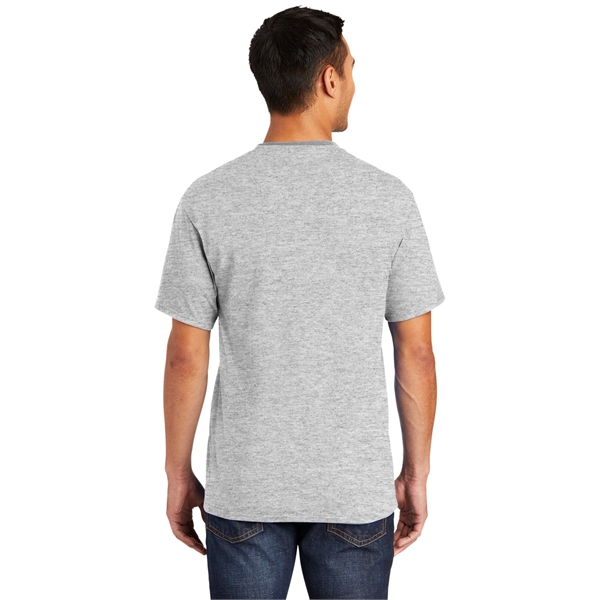 Port & Company Tall Core Blend Tee. - Port & Company Tall Core Blend Tee. - Image 91 of 115
