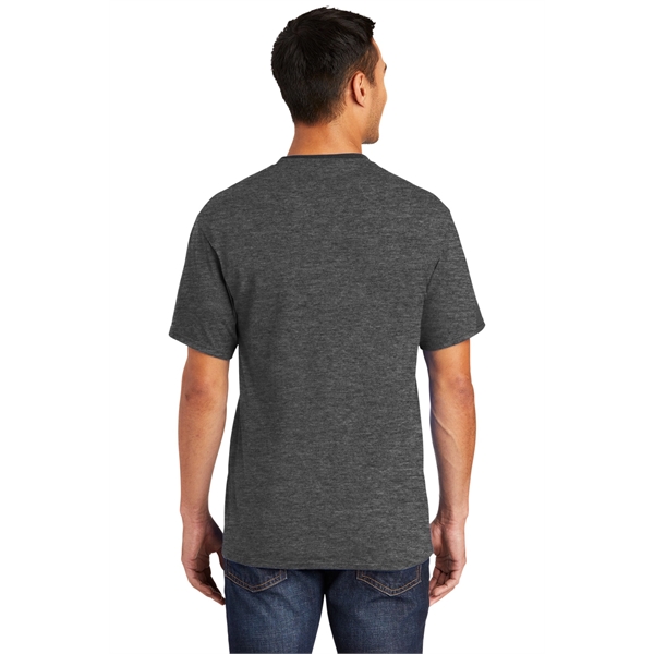 Port & Company Tall Core Blend Tee. - Port & Company Tall Core Blend Tee. - Image 112 of 115