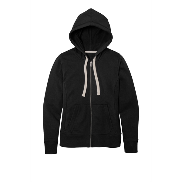 District Women's Re-Fleece Full-Zip Hoodie - District Women's Re-Fleece Full-Zip Hoodie - Image 11 of 27