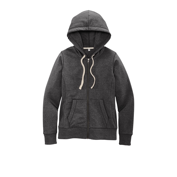 District Women's Re-Fleece Full-Zip Hoodie - District Women's Re-Fleece Full-Zip Hoodie - Image 15 of 27