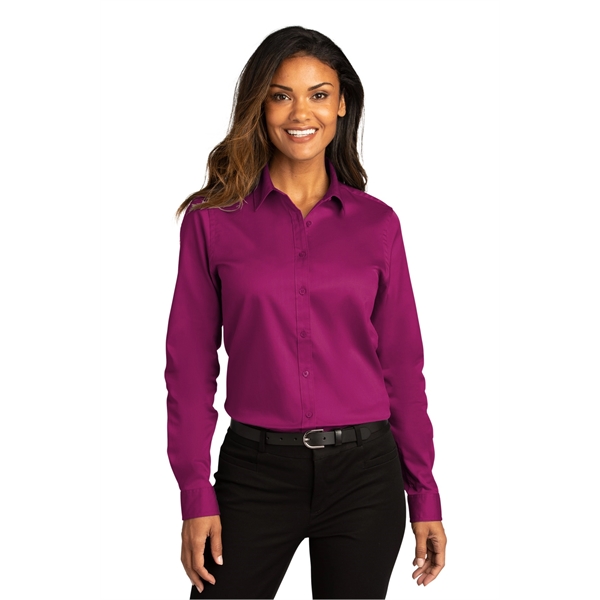 Port Authority Women's Long Sleeve SuperPro React Twill S... - Port Authority Women's Long Sleeve SuperPro React Twill S... - Image 80 of 91