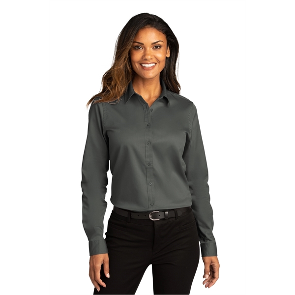 Port Authority Women's Long Sleeve SuperPro React Twill S... - Port Authority Women's Long Sleeve SuperPro React Twill S... - Image 86 of 91