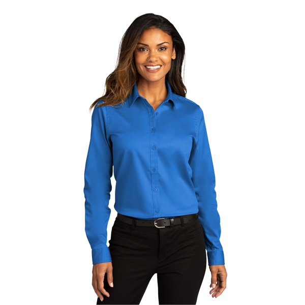 Port Authority Women's Long Sleeve SuperPro React Twill S... - Port Authority Women's Long Sleeve SuperPro React Twill S... - Image 87 of 91