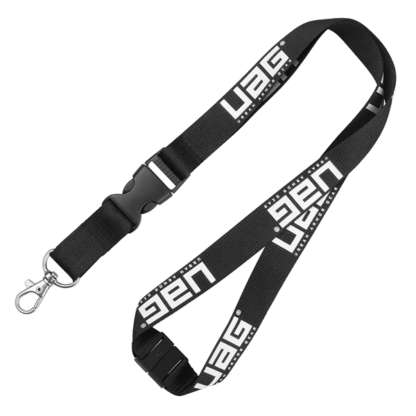 3/4" Screen Printed Lanyard w/Safety Breakaway - 3/4" Screen Printed Lanyard w/Safety Breakaway - Image 0 of 0