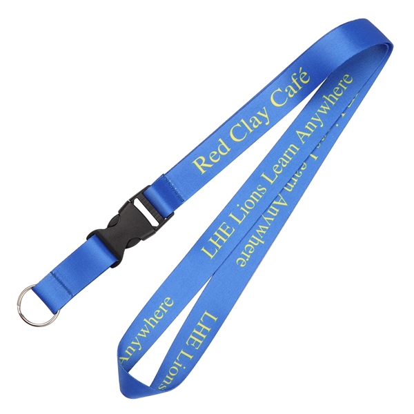 3/4" Sublimation Key Chain Lanyard - 3/4" Sublimation Key Chain Lanyard - Image 0 of 0