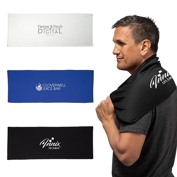 Andes RPET Cooling Towel - Andes RPET Cooling Towel - Image 0 of 3