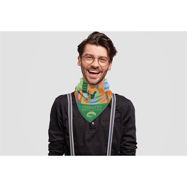 Full Color Square Bandana - Full Color Square Bandana - Image 5 of 6