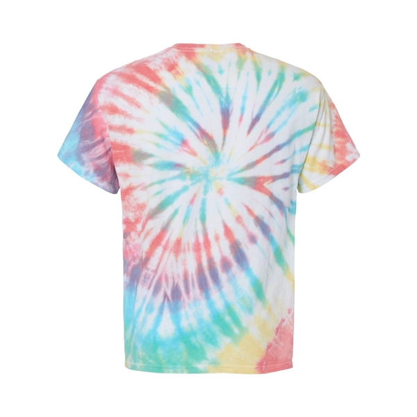 Dyenomite Multi-Color Spiral Tie-Dyed T-Shirt - Dyenomite Multi-Color Spiral Tie-Dyed T-Shirt - Image 52 of 74