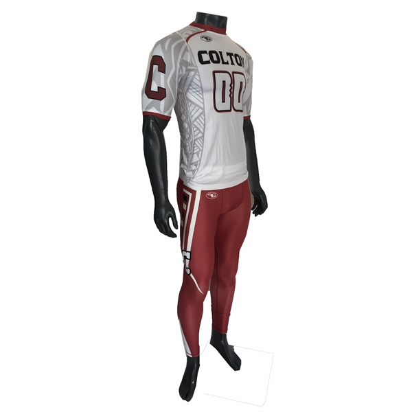 7 On 7 Sublimated Men's Full-Length Tights - 7 On 7 Sublimated Men's Full-Length Tights - Image 0 of 1