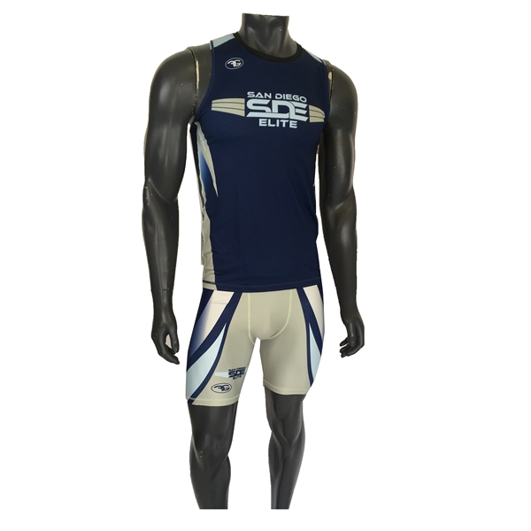 7on7 Full-Dye Sublimated Sleeveless Compression Jersey - 7on7 Full-Dye Sublimated Sleeveless Compression Jersey - Image 0 of 1