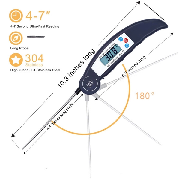 Kitchen Food Digital Thermometer - Kitchen Food Digital Thermometer - Image 1 of 3