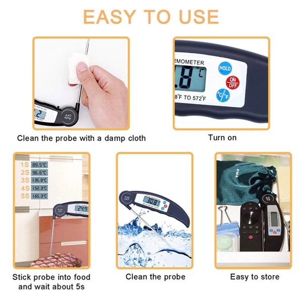 Kitchen Food Digital Thermometer - Kitchen Food Digital Thermometer - Image 2 of 3
