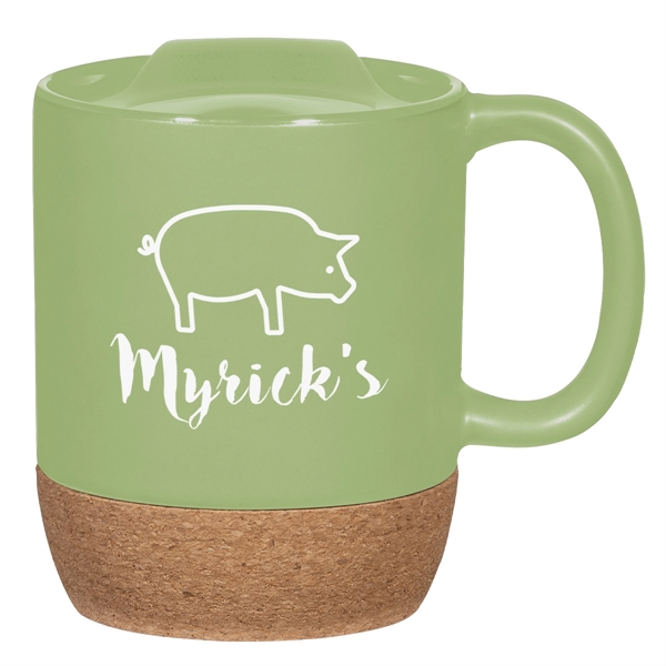 14 Oz. Cork Base Ceramic Mug - 14 Oz. Cork Base Ceramic Mug - Image 12 of 20