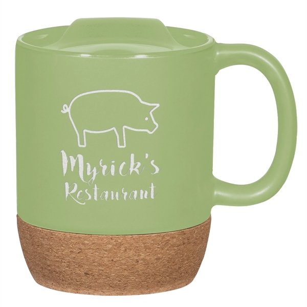 14 Oz. Cork Base Ceramic Mug - 14 Oz. Cork Base Ceramic Mug - Image 13 of 20