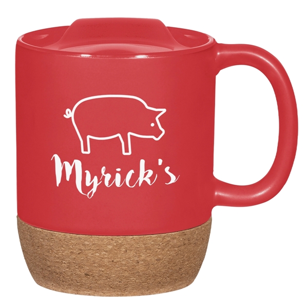 14 Oz. Cork Base Ceramic Mug - 14 Oz. Cork Base Ceramic Mug - Image 18 of 20