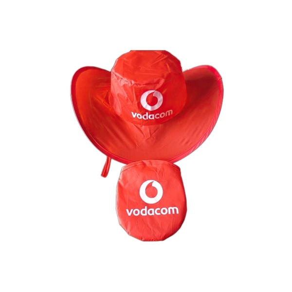 Foldable Cowboy Hat - Foldable Cowboy Hat - Image 0 of 7