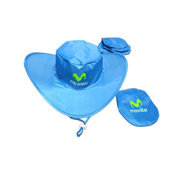 Foldable Cowboy Hat - Foldable Cowboy Hat - Image 2 of 7