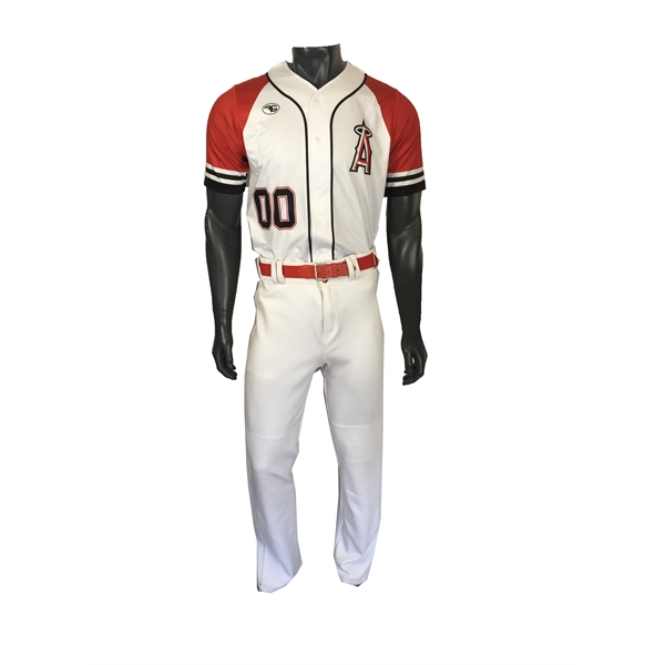 Boy's Custom Full-Dye Full Button Baseball Jersey - Boy's Custom Full-Dye Full Button Baseball Jersey - Image 1 of 2