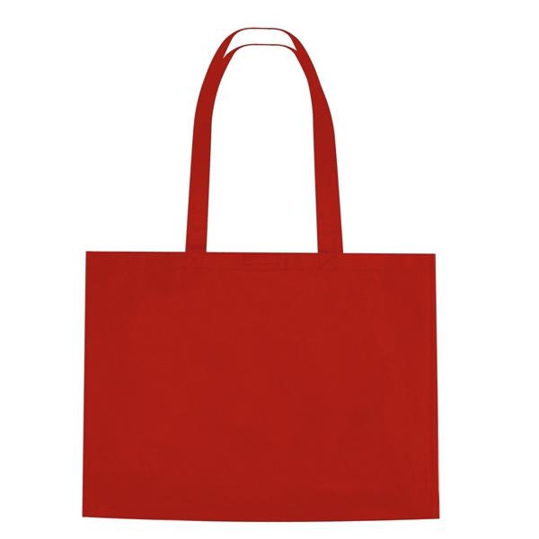 Non-Woven Shopper Tote Bag With Hook And Loop Closure - Non-Woven Shopper Tote Bag With Hook And Loop Closure - Image 7 of 31