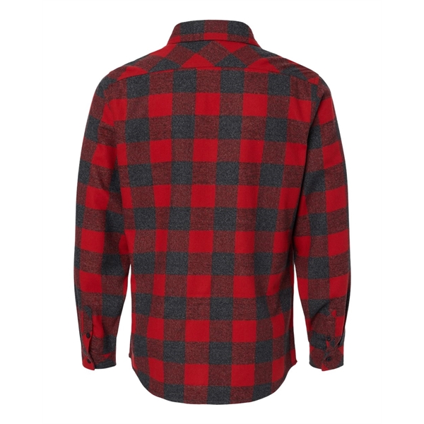 Burnside Open Pocket Flannel Shirt - Burnside Open Pocket Flannel Shirt - Image 11 of 12