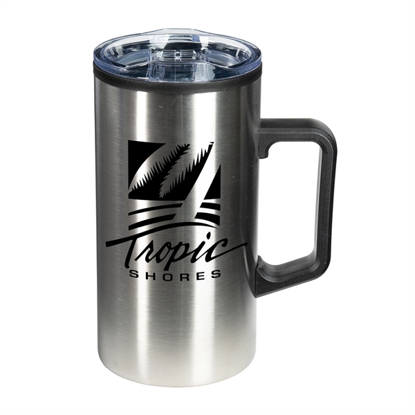 20 oz Stainless Steel Coffee Mug - 20 oz Stainless Steel Coffee Mug - Image 3 of 8