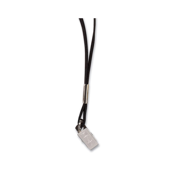 Custom Black 38 Lanyard/Bulldog Clip