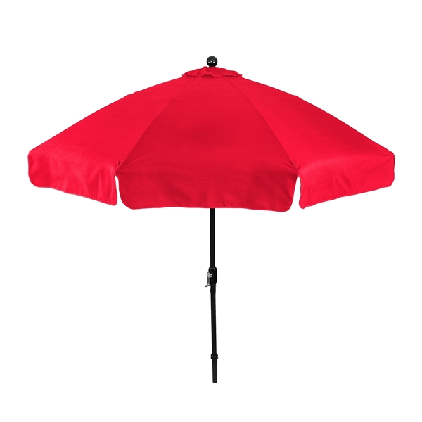 In Stock 9 Foot Market Umbrella with Crank & Fiberglass Ribs