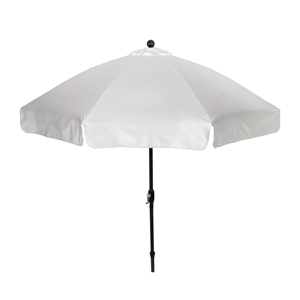 In Stock 9 Foot Market Umbrella with Crank & Fiberglass Ribs