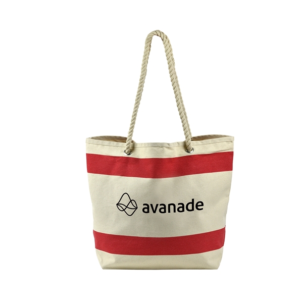 Striped Tote - Striped Tote - Image 3 of 6