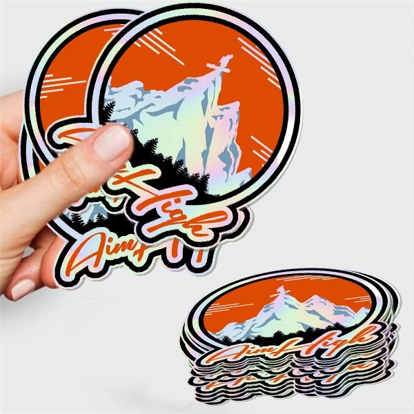 Holographic Die-Cut Sticker Singles - Holographic Die-Cut Sticker Singles - Image 0 of 0