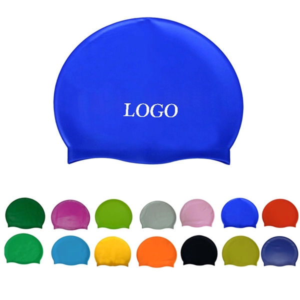 Silicone Swimming Cap - Silicone Swimming Cap - Image 0 of 2