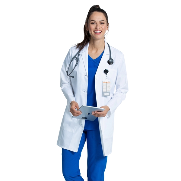 Cherokee - Project Lab - Women's Three-Pocket 33" Mid-Len... - Cherokee - Project Lab - Women's Three-Pocket 33" Mid-Len... - Image 0 of 1